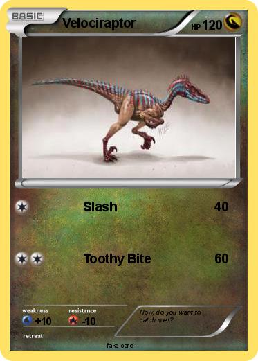 Pokemon Velociraptor