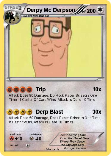 Pokemon Derpy Mc Derpson