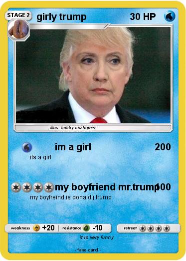 Pokemon girly trump