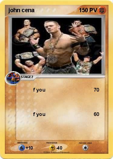 Pokemon john cena