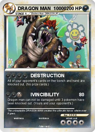 Pokemon DRAGON MAN  10000