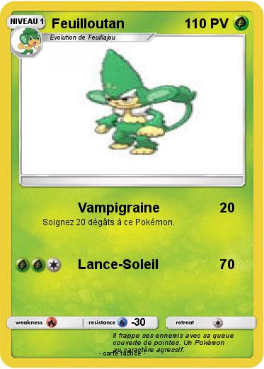 Pokemon Feuilloutan