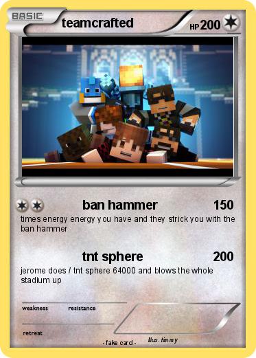Pokemon teamcrafted