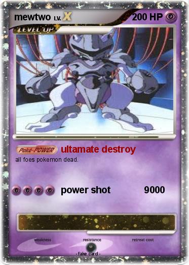 Pokemon mewtwo