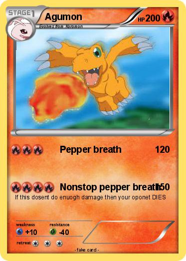 Pokemon Agumon