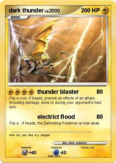 Pokemon dark thunder