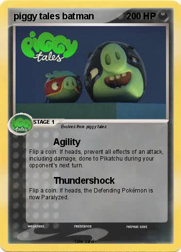 Pokemon piggy tales batman