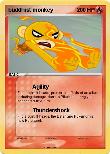 Pokemon buddhist monkey