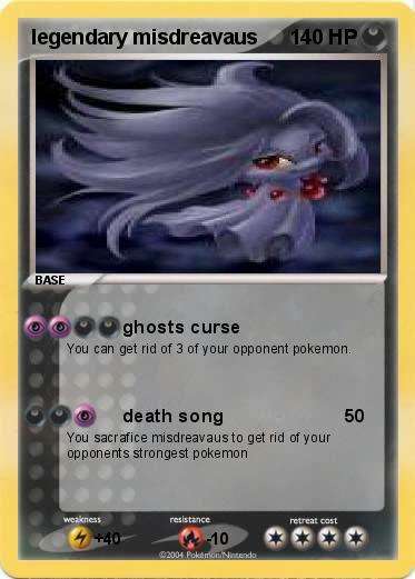 Pokemon legendary misdreavaus