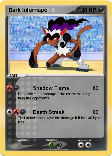 Pokemon Dark Infernape