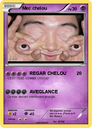 Pokemon Mec chelou