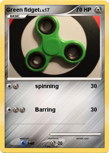 Pokemon Green fidget