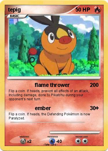 Pokemon tepig