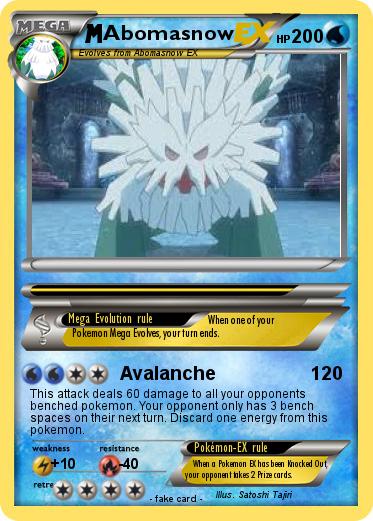 Pokemon Abomasnow
