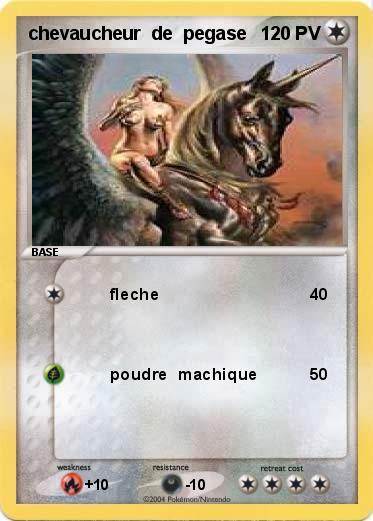 Pokemon chevaucheur  de  pegase