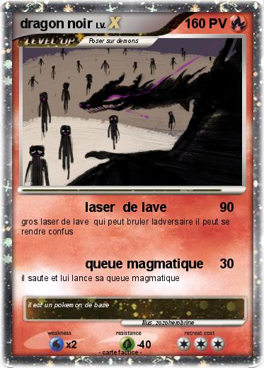 Pokemon dragon noir