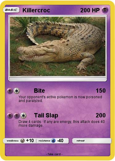 Pokemon Killercroc