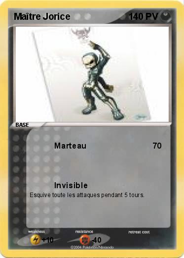 Pokemon Maître Jorice