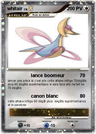 Pokemon whitair