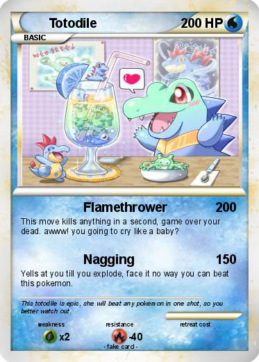 Pokemon Totodile