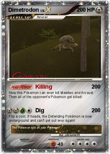 Pokemon Dimetrodon