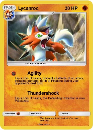 Pokemon Lycanroc