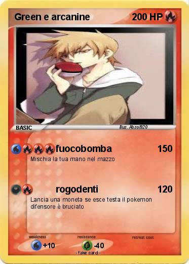 Pokemon Green e arcanine