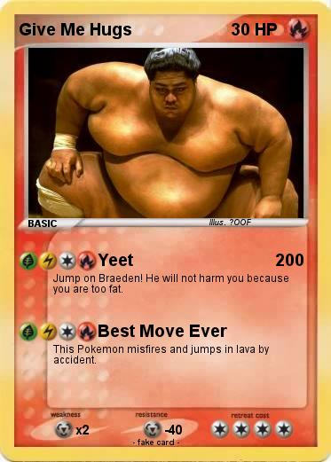 Pokemon Give Me Hugs