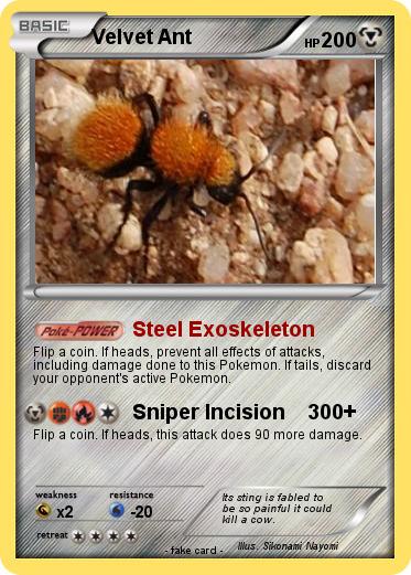 Pokemon Velvet Ant