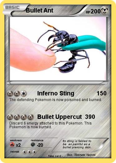 Pokemon Bullet Ant