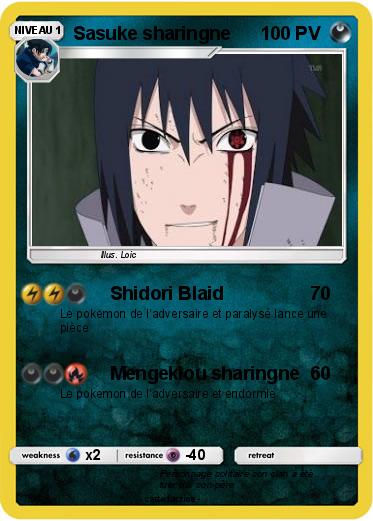 Pokemon Sasuke sharingne