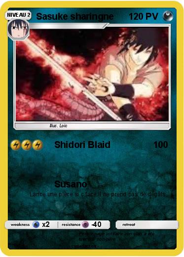 Pokemon Sasuke sharingne