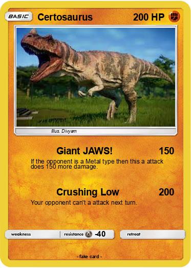 Pokemon Certosaurus