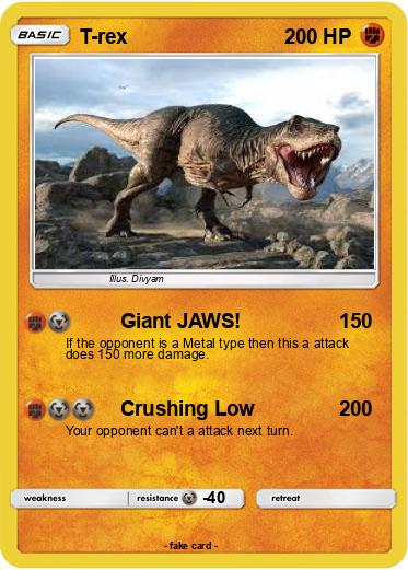 Pokemon T-rex