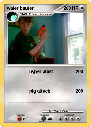 Pokemon water bauter