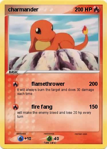 Pokemon charmander
