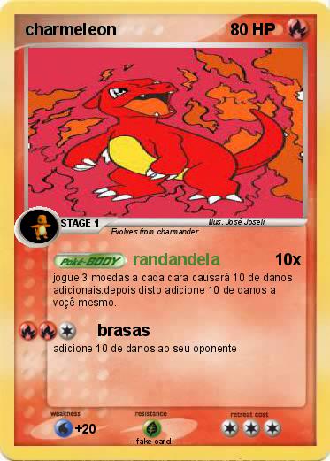 Pokemon charmeleon
