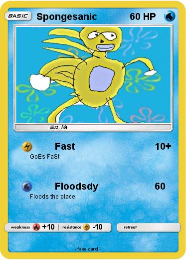 Pokemon Spongesanic