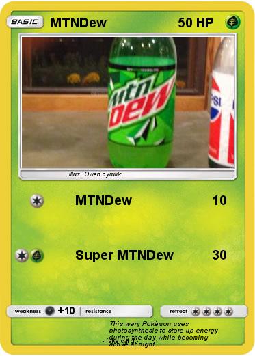Pokemon MTNDew