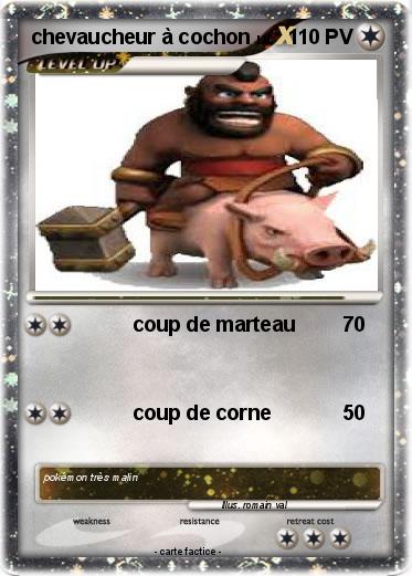 Pokemon chevaucheur à cochon