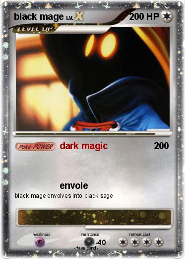 Pokemon black mage