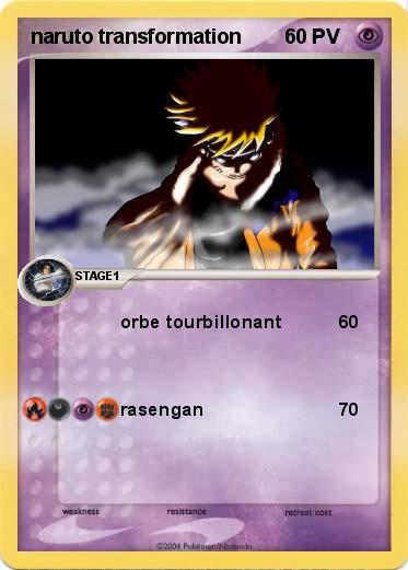 Pokemon naruto transformation