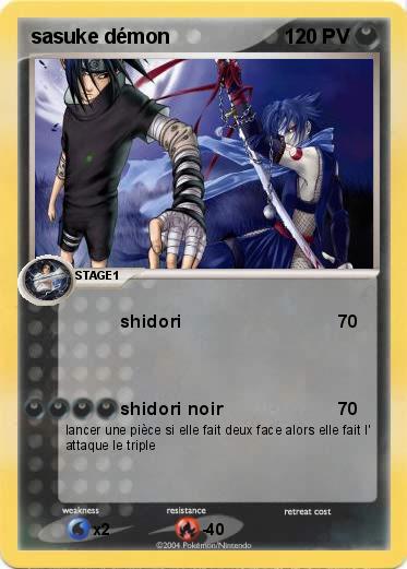 Pokemon sasuke démon