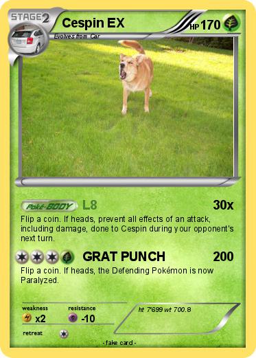 Pokemon Cespin EX
