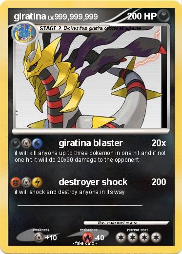Pokemon giratina