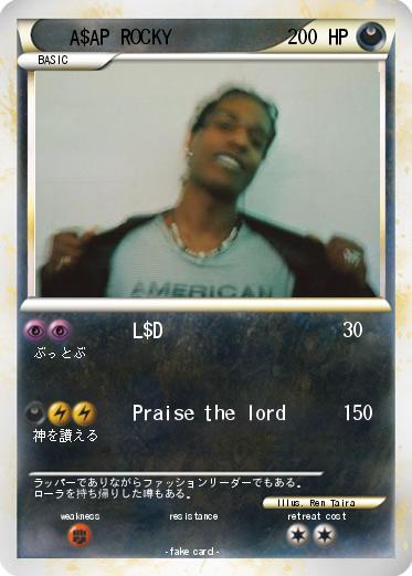 Pokemon A$AP ROCKY