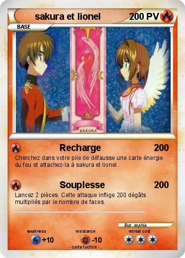 Pokemon sakura et lionel