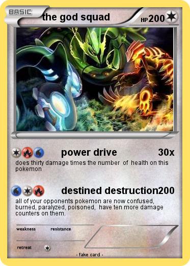 Pokemon the god squad
