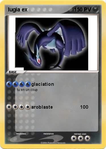 Pokemon lugia ex