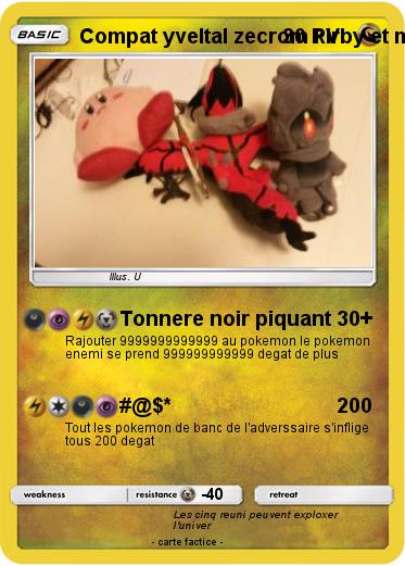 Pokemon Compat yveltal zecrom kirby et marshadow